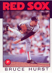 1986 Topps Baseball Cards      581     Bruce Hurst